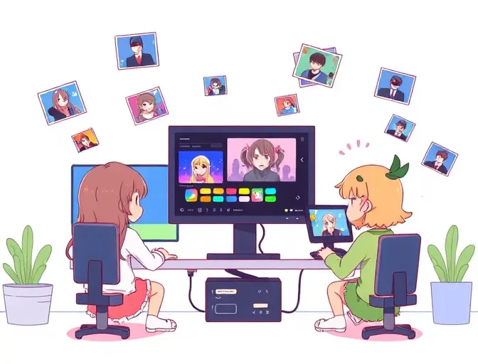 画像編集イラスト
