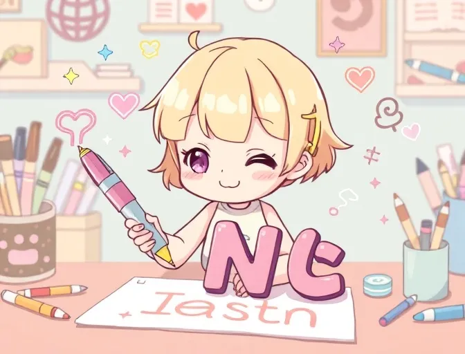 フォントイラスト